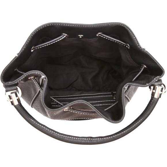 Punk Gothic Rock Skull Leather Shoulder Bag Wallet Set for Women - Picture 6 of 7